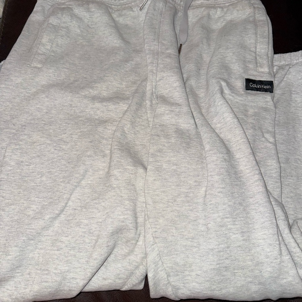 Calvin Klein Light Gray Joggers